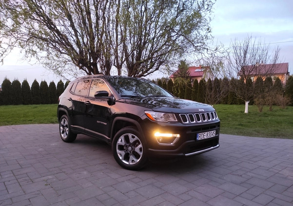 Jeep Compass cena 87900 przebieg: 65400, rok produkcji 2019 z Dębica małe 781